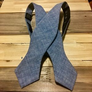 🆕 J CREW fine denim style bow tie